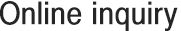 Online inquiry